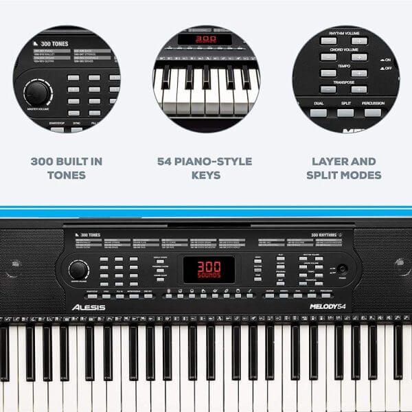 Alesis Melody 54 keyboard features