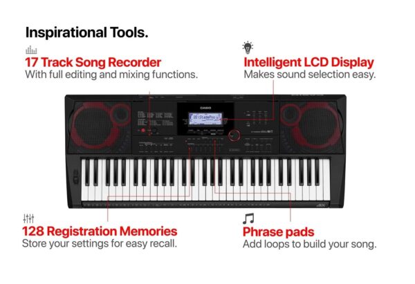 Casio CT-X3000 inspirational tools